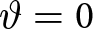 theta equals 0
