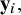 bold y Subscript i Baseline comma