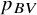 p Subscript upper B upper V
