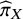 ModifyingAbove pi With caret Subscript upper X
