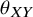 theta Subscript upper X upper Y