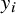 y Subscript i