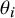 theta Subscript i