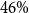 46 percent sign