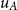 u Subscript upper A