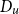 upper D Subscript u