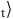 Subscript normal t Baseline right angle bracket