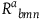 upper R Superscript a Baseline Subscript b m n