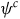 psi Superscript c