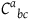 upper C Superscript a Baseline Subscript b c