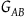 upper G Subscript upper A upper B