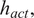 h Subscript a c t Baseline comma