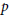 p