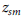 z Subscript s m