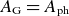 upper A Subscript normal upper G Baseline equals upper A Subscript normal p normal h