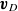 bold italic v Subscript upper D