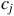 c Subscript j