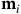 bold m Subscript i