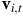 bold v Subscript i comma t