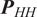 bold italic upper P Subscript upper H upper H