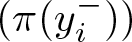left parenthesis pi left parenthesis yi minus right parenthesis right parenthesis