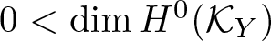 0 less than dimH 0 left parenthesis KY right parenthesis