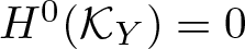 upper H 0 left parenthesis KY right parenthesis equals 0