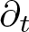 partial differential t