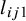 l Subscript i j Baseline 1