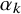 alpha Subscript k