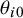 theta Subscript i Baseline 0