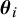 bold italic theta Subscript i