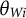 theta Subscript upper W i