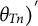 theta Subscript upper T n Baseline right parenthesis Superscript prime Baseline