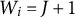 upper W Subscript i Baseline equals upper J plus 1