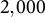 2 comma 000