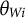 theta Subscript upper W i