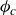phi Subscript c