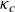 kappa Subscript c