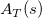 upper A Subscript upper T Baseline left parenthesis s right parenthesis