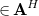 element of bold upper A Superscript upper H