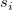 s Subscript i