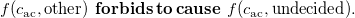 f left parenthesis c Subscript ac Baseline comma other right parenthesis bold f bold o bold r bold b bold i bold d bold s bold t bold o bold c bold a bold u bold s bold e f left parenthesis c Subscript ac Baseline comma undecided right parenthesis period