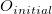 upper O Subscript i n i t i a l