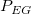 upper P Subscript upper E upper G