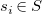 s Subscript i Baseline element of upper S