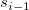 s Subscript i minus 1