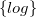 StartSet l o g EndSet