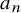 a Subscript n