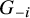 upper G Subscript negative i